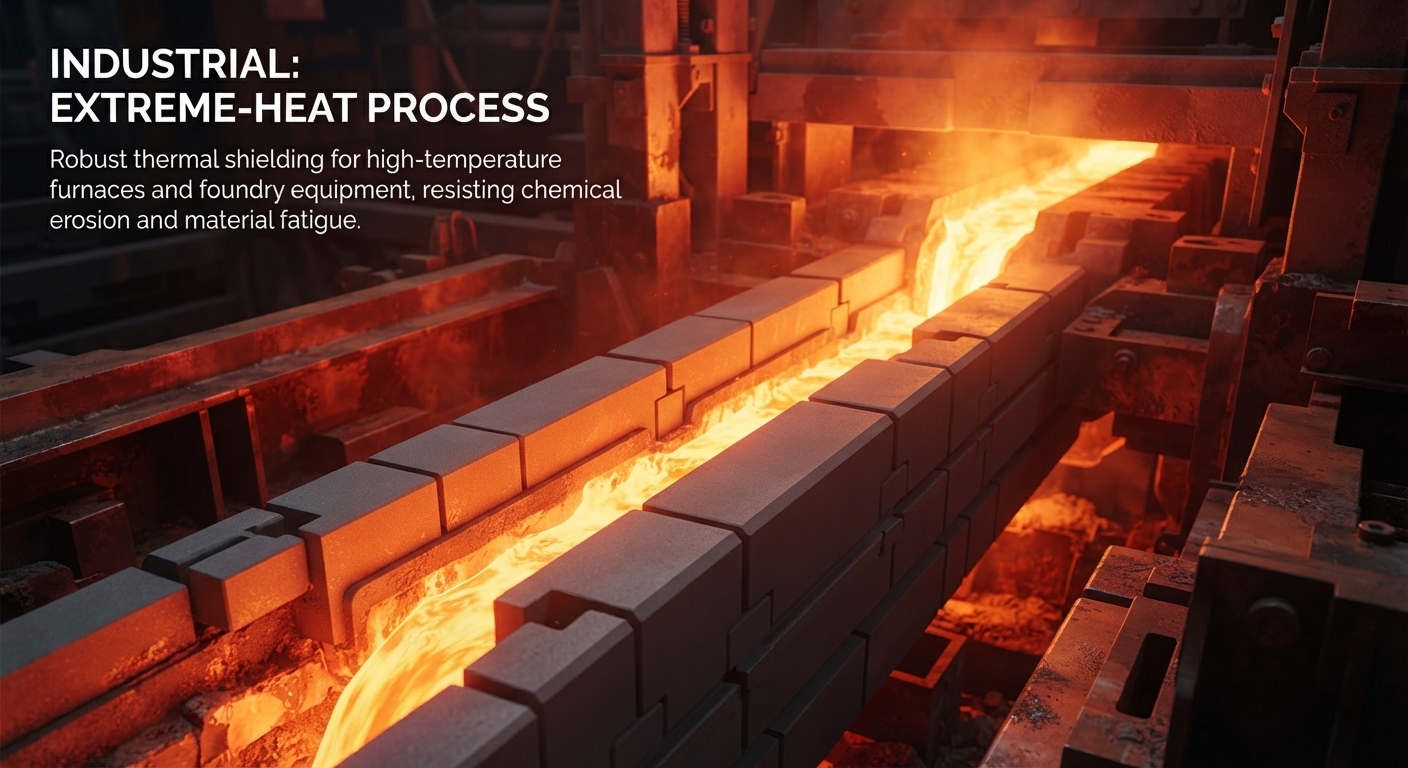 Industrial — extreme-heat process protection