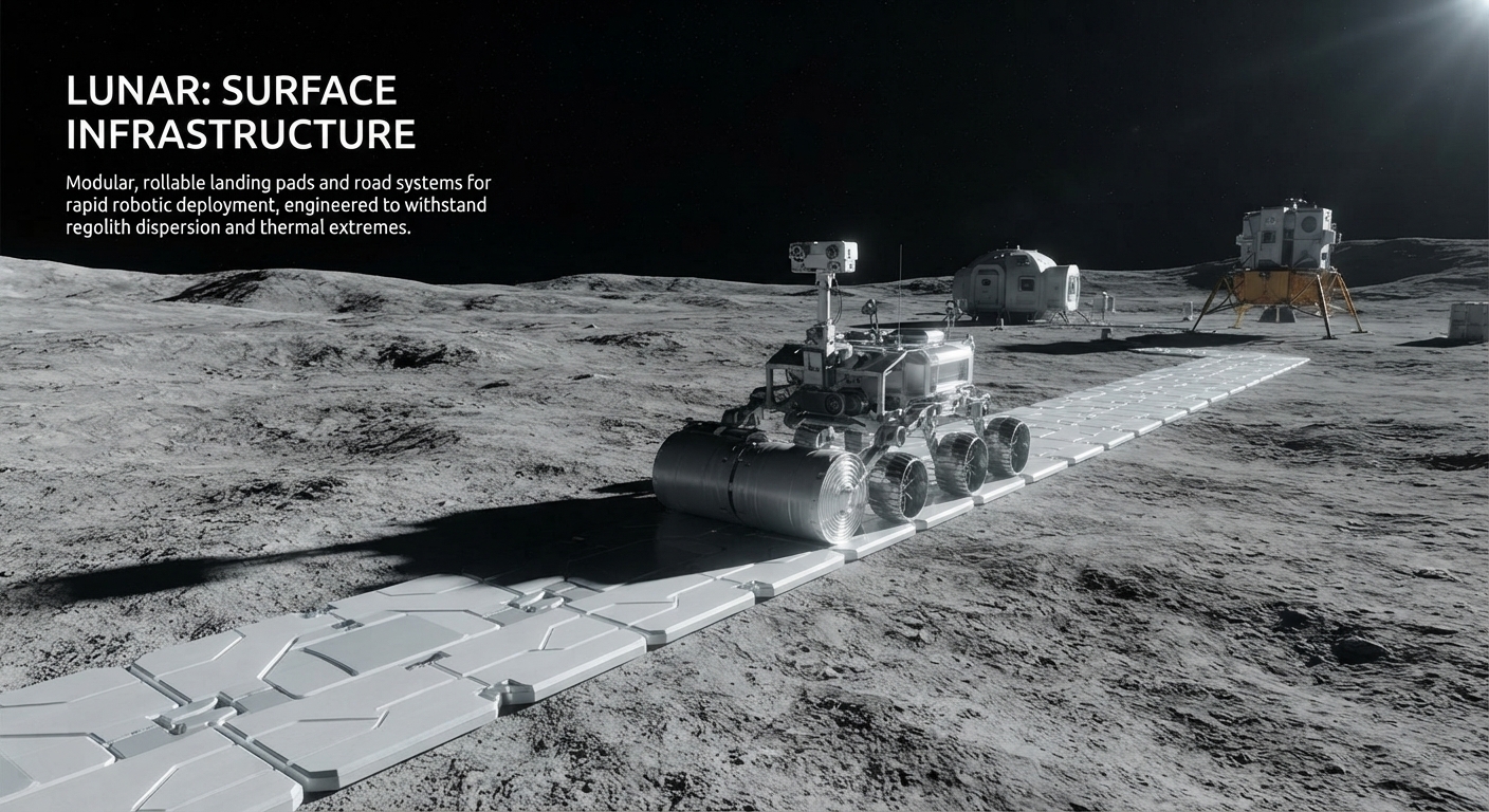 Lunar — modular surface infrastructure